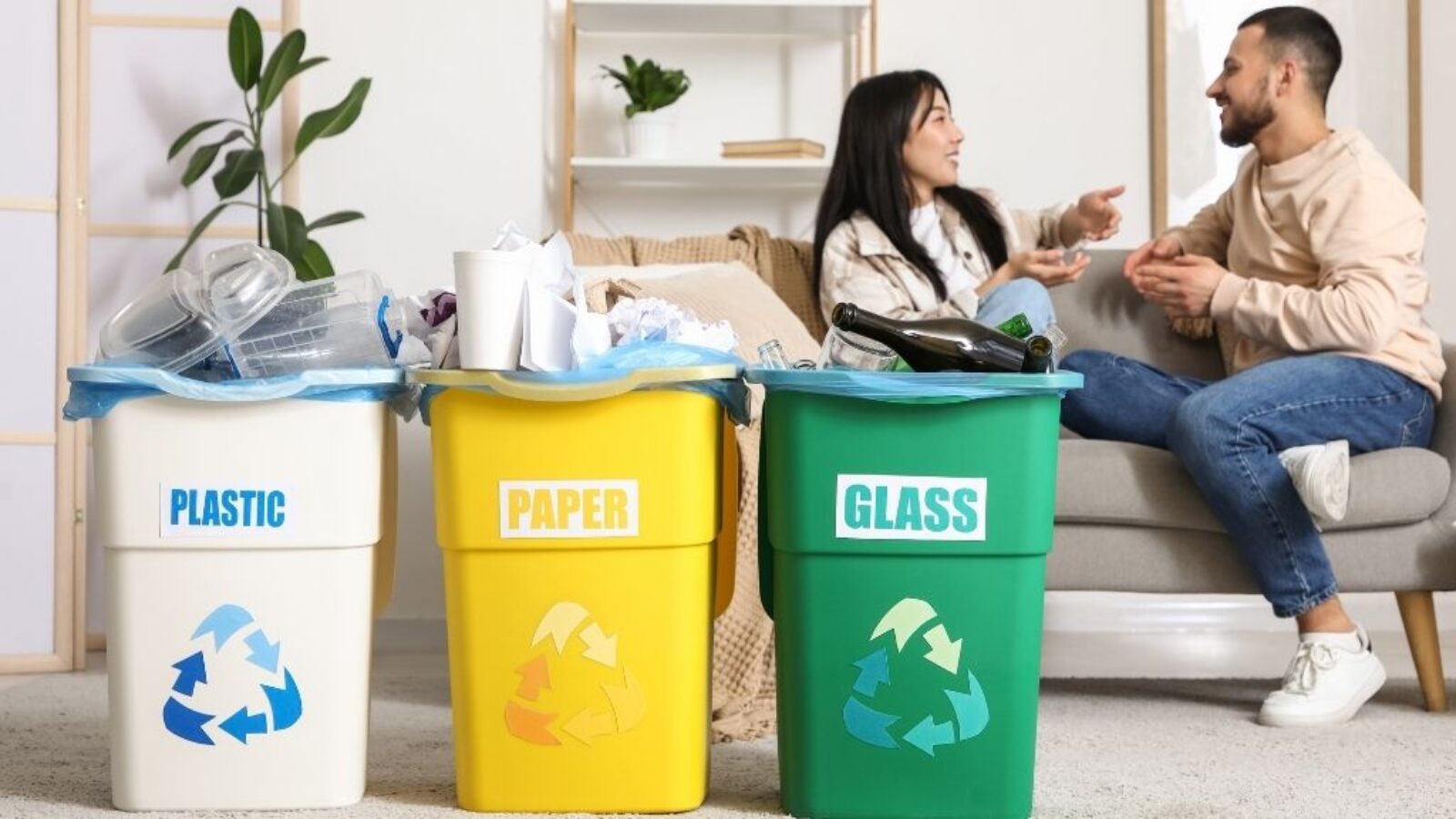 Çevre bilinci: Çöp ayrıştırma (Mülltrennung) ve geri dönüşüm